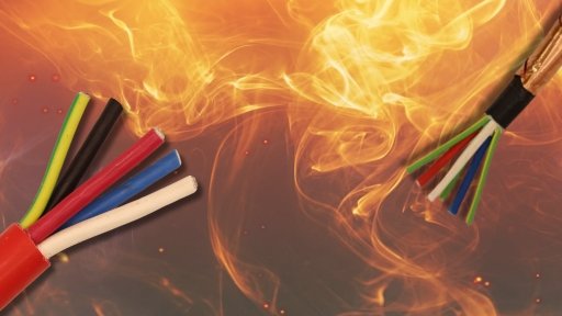Fire-rated cable in the electrical industry