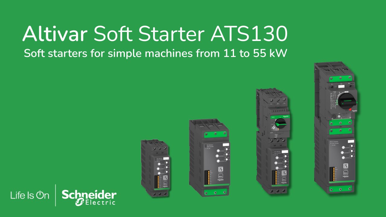 NEW Altivar Soft Starter ATS130