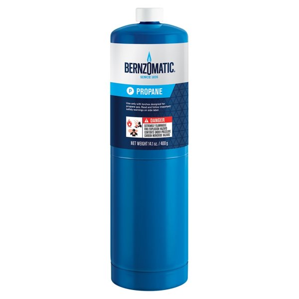 TX9 Gas Cylinder Propane Tall Boy 400g (14.1oz)