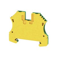 WPE 4 - PE terminal, Screw connection, 4 mm sq, 480 A (4 mm sq), Green/yellow