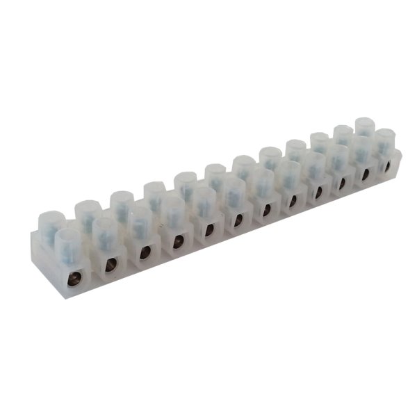 STRIP CONNECTOR 10A  6MM TRANSPARENT