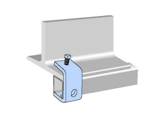 Channel Beam Clamp & Bolt P1271 HDG