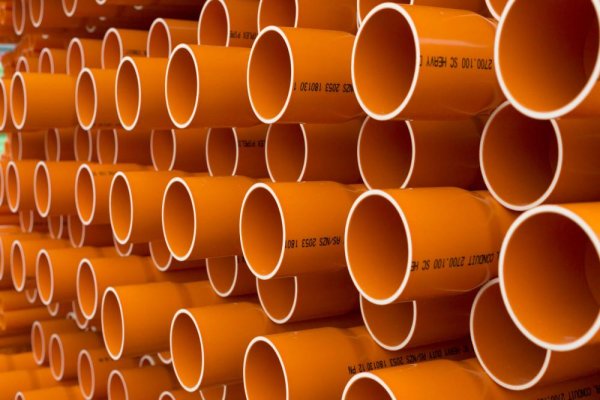 80mm Cable Duct 6m Orange
