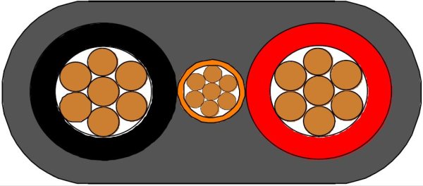 16mm 2CP (2C+2.5P) Flat TPS Black