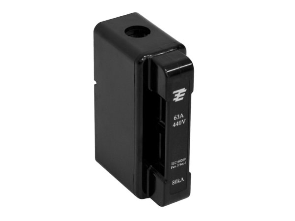 FUSE CARRIER 63A IPD SAFECLIP BACK WIRE