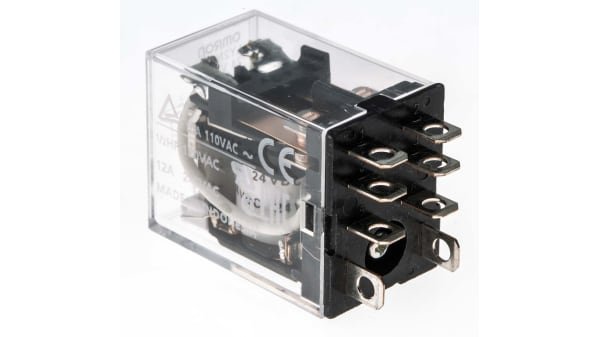LY2N DC24 Relay, DPDT 10A 24V DC