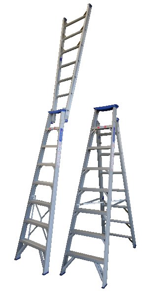 Pro Series Al.Dual Purpose Ladder 2.4M - 4.4M